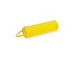 Trousse publicitaire au design cylindrique couleur jaune
