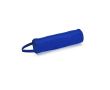 Trousse publicitaire au design cylindrique couleur bleu