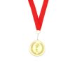 Médaille métallique de type olympique couleur doré