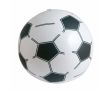 Ballon gonflable de style football rétro couleur noir