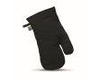 Gant de cuisine en coton bio 170 g/m2 couleur noir