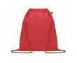 Sac à dos publicitaire bio 140 g/m2 couleur rouge