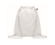Sac à dos publicitaire bio 140 g/m2 couleur blanc