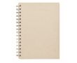 Carnet avec papier personnalisable éco couleur beige