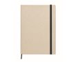 Carnets personnalisés écologiques couleur beige