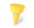 Cendrier de plage personnalisable couleur jaune