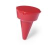 Cendrier de plage personnalisable couleur rouge