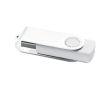 USB rotative avec clip blanc couleur blanc
