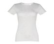 T-shirt personnalisable pour femme 150 g/m2 couleur gris clair chiné