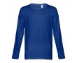 T-shirt publicitaire avec manches longues couleur bleu roi