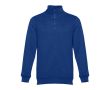 Pulls avec fermeture éclair 1/4 320 g/m² couleur bleu roi