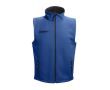 Gilet personnalisé soft Shell sans manches couleur bleu roi