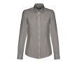 Chemise pour femme à manches longues couleur gris foncé