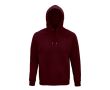 Sweat personnalisé à capuche éco 280 g/m2 couleur bordeaux