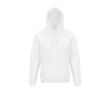 Sweat personnalisé à capuche éco 280 g/m2 couleur blanc