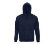 Sweat personnalisé à capuche éco 280 g/m2 couleur bleu marine