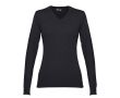 Pull personnalisé avec col en V de 220 g/m2 couleur noir