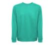 Sweat en molleton italien 240 g/m2 couleur turquoise