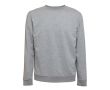 Sweat en molleton italien 240 g/m2 couleur gris chiné