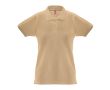 Polo pour femme en coton 100% 240 g/m2 couleur marron clair