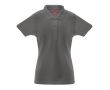 Polo en coton et polyester 200 g/m2 couleur gris foncé