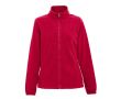 Veste polaire pour femme 300 g/m2 couleur rouge