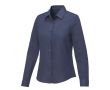 Chemise manches longues femme 130 g/m2 couleur bleu marine