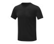 T-shirt personnalisé en polyester 105 g/m2 couleur noir