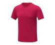 T-shirt personnalisé en polyester 105 g/m2 couleur rouge