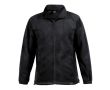 Veste polaire publicitaire recyclée 280 g/m2 couleur noir