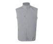 Gilet publicitaire softshell recyclé 300 g/m2 couleur gris
