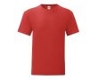 T-shirt en coton ringspun 150 g/m2 couleur rouge