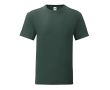 T-shirt en coton ringspun 150 g/m2 couleur vert foncé