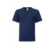 T-shirt pour enfant en coton 150 g/m2 couleur bleu marine