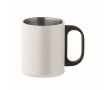 Tasse en acier inoxydable à double paroi couleur blanc