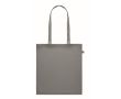 Sac en coton recyclé coloré couleur gris foncé