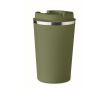 Mug isotherme personnalisé en inox couleur vert foncé
