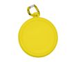 Gobelet pliable pour ranger des pilules couleur jaune