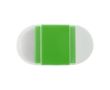 Gomme avec taille-crayon couleur vert