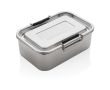 Lunch box publicitaire solide et durable couleur argenté