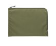 Pochette élégante pour ordinateur portable couleur vert militaire
