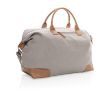 Sac de voyage en toile recyclée couleur gris