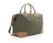 Sac de voyage en toile recyclée couleur vert