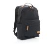 Sac à dos publicitaire en toile recyclée couleur noir
