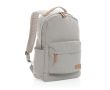 Sac à dos publicitaire en toile recyclée couleur gris