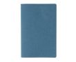 Carnet à couverture souple certifiée FSC couleur bleu