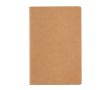 Carnet à couverture souple certifiée FSC couleur marron