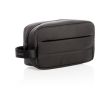 Trousse de toilette en matériaux recyclés couleur noir