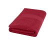 Serviette en coton 70x100 cm 450 g/m2 couleur rouge