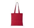 Sac cabas en coton 140 g/m2 couleur rouge